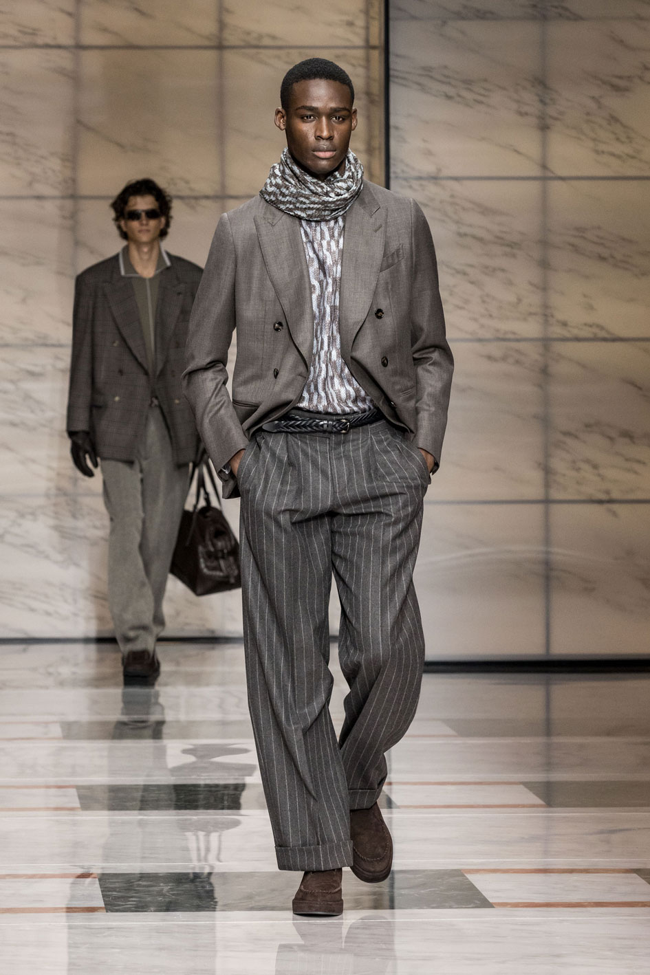 Giorgio Armani Menswear AW23 - Milan Fashion Week - THE FALL